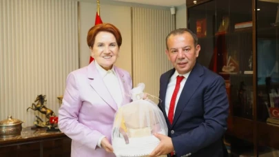 CHP’de disipline sevk edilen Tanju Özcan’dan Meral Akşener’e ziyaret