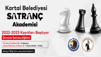 Kartal Belediyesi satranç akademisi kayıtları başlıyor