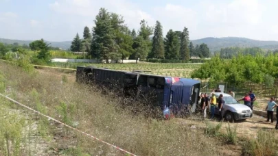 Çanakkale’de tur otobüsü faciası; 1 ölü, 54 yaralı