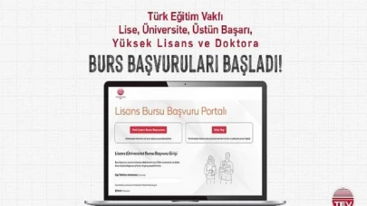 Türk Eğitim Vakfı Burs Başvuruları Başladı