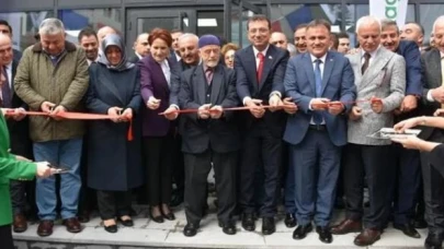 Akşener ve İmamoğlu Mustafa Canlı Bilim ve Sanat Merkezi açılışını yaptı