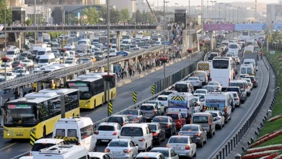 İstanbul trafiği durma noktasına geldi!