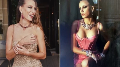 Serenay Sarıkaya 150 bin TL'lik elbise giydi