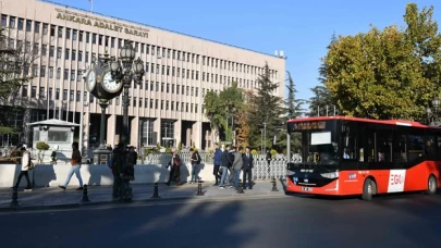 Ankara Büyükşehir Belediyesi'nden adliye binaları arasında ring seferi