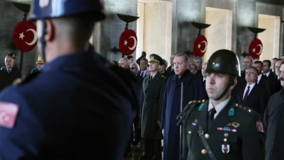 Atatürk'ün vefatının 84. yılında devlet erkanı Anıtkabir'deydi