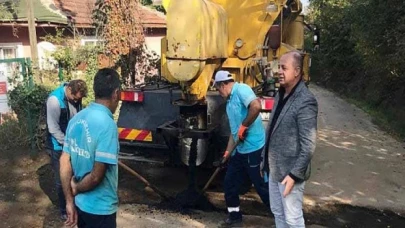 Başkan Büyükakın ve Yol Timine teşekkür