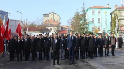 Bozkır Belediyesi: Mustafa Kemal Atatürk Vefatının 84.Yılında Gerçekleştirilen Törenle Anıldı