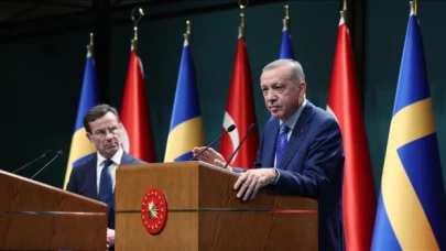 Cumhurbaşkanı Erdoğan ve İsveç Başbakanı Ulf Kristersson ortak basın toplantısı