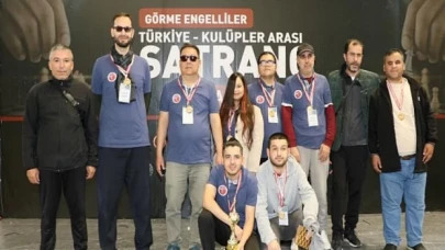 Görme Engelliler Türkiye Satranç Şampiyonası Kocaeli’de düzenlendi