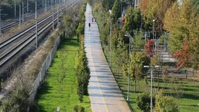 Köseköy-Sarımeşe yürüyüş ve bisiklet yolu vatandaşları memnun etti