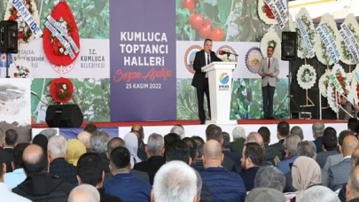 Kumluca Toptancı Halleri sezonu açtı