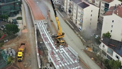 Kuruçeşme Tramvay Hattı’nda yoğun çalışma