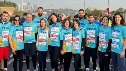 N Kolay 44. İstanbul Maratonunda;  Penti TEGV İçin İyilik Peşinde Koştu