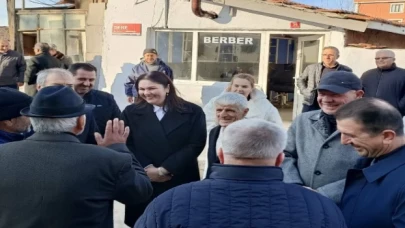 AK Parti Edirne’de ilçe ve belde ziyaretlerini sürdürüyor