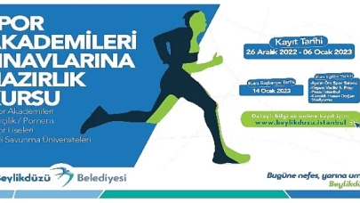 Beylikdüzü Belediyesi Spor Akademilerine Hazırlananlara Kurs Desteği