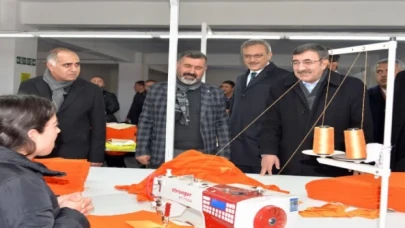 Bingöl’de üretim Sancak’ı dalgalanıyor