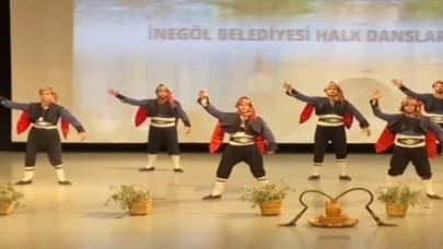 Bursa İnegöl Belediyesi Halk Dansları’ndan KKTC performansı