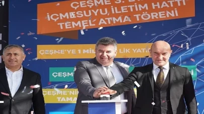 Çeşme tarihinin en büyük projesi; 1 Milyar TL’lik yatırım ile Çeşme’nin İçmesuyu Sorunu Çözülüyor!”