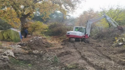 Çınarlıkuyu’nun deresi temizlendi