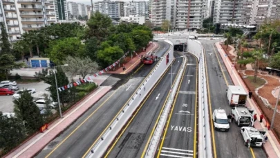 Dikenli yol alt geçidi “maşallah” dedirtti