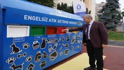 Dünyada ilk... Braille alfabeli atık