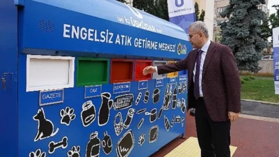 Dünyanın İlk Engelsiz Atık Toplama Merkezi Üsküdar’da