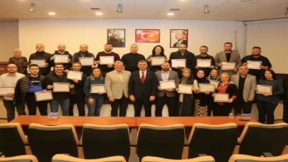 Gölcük Belediyesi’nin ’ilk yardım’cıları sertifikalandı