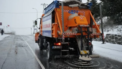 İstanbul'da kar hazırlığı başladı