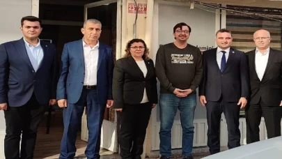 İYİ Parti Burdur Milletvekili Aday Adayı Safa Sönmez’den Gazeteciler Cemiyetine Ziyaret