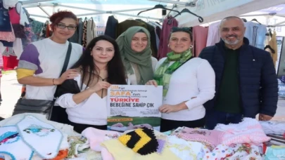 İzmit’te hayırseverler Safa bebek için kermeste buluştu