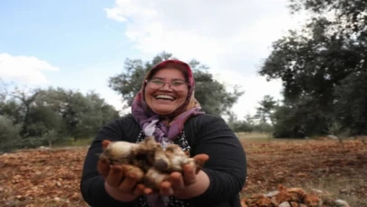 Kadın üreticileri mutlu eden hibe