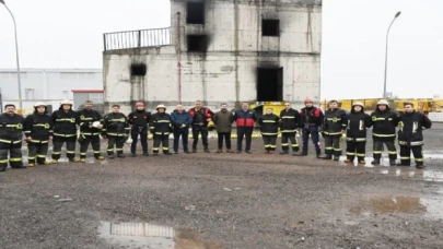 Kayseri ve Gaziantep OSB itfaiyesinden ortak tatbikat