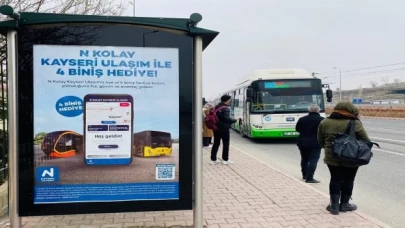 Kayseri’de ulaşıma ’N Kolay’ biniş şekli