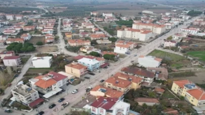 Manisa Gölmarmara’da Uğur Mumcu Caddesi’ne yakışan çalışma