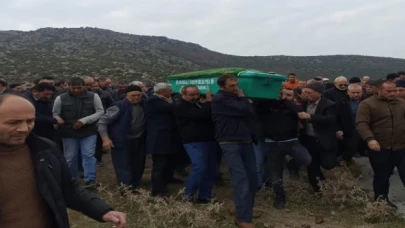 Manisa’da Pınarköy Mahallesi Muhtarı son yolculuğuna uğurlandı