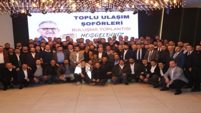 Memduh Büyükkılıç şoförlerle buluştu