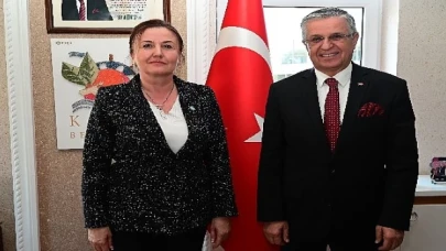 Öner’den Başkan Topaloğlu’na ziyaret