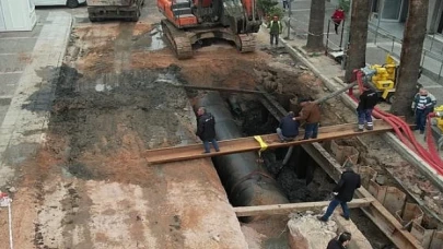 Şehit Fethibey Caddesi’ndeki altyapı sorunu da çözülüyor