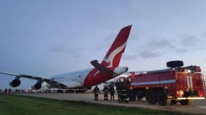 Singapur’dan Londra’ya giden Qantas uçağı, Azerbaycan’a acil iniş yaptı