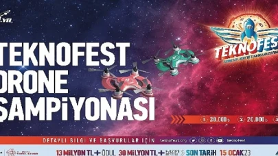 TEKNOFEST Drone Şampiyonalarına Başvurular Başladı