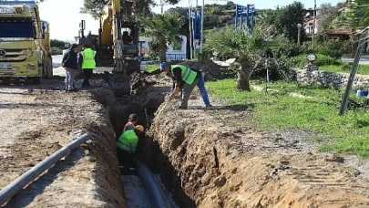 Türkevleri, Bozalan, Çökertme İçme Suyu Hattı Devam Ediyor