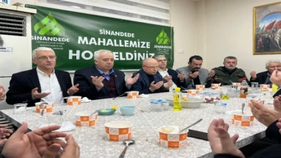 AK Partililer Bursa’da Sinandede sakinleriyle buluştu