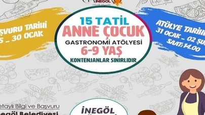 Anne Çocuk Gastronomi Atölyesi İçin Başvurular Başladı