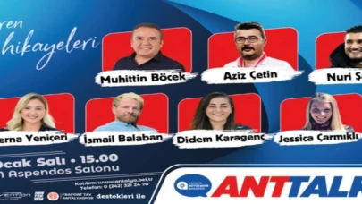 Antalya’da “ANTTALKS” başlıyor