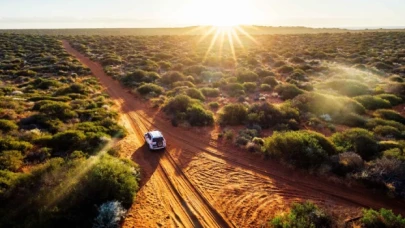 Avusturalya'da çok az insanın yaşadığı ıssız bölge: Outback