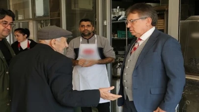 Başkan Arslan Altınoluk Esnafını Ziyaret Etti