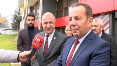 Bolu Belediye Başkanı Tanju Özcan'dan Ümit Özdağ'a ziyaret