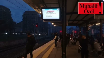 Canı isterse çalışan Marmaray