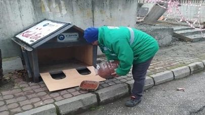 Canik Belediyesi Can Dostları Yalnız Bırakmıyor