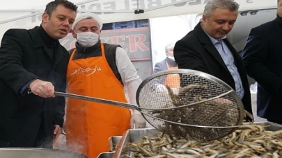 Çorlu 1. Hamsi Festivali’ne Yoğun İlgi